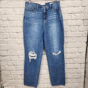 Sam Edelman Women's Blue Yaro High Rise 90's Pinched Waist Jeans Size 31
